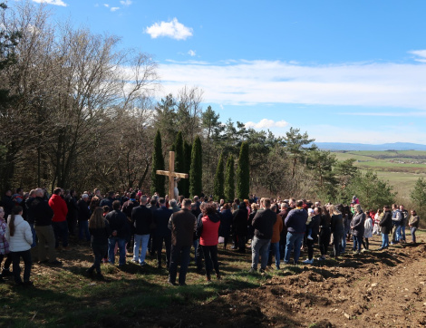 Požehnanie kríža pod Vichterom 2024
