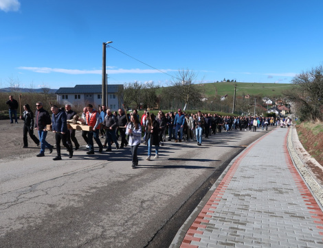 Požehnanie kríža pod Vichterom 2024