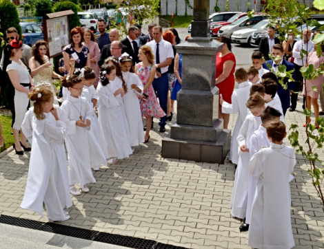 1. sv. prijímanie Pušovce 2019