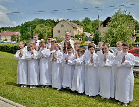 1. sv. prijímanie Pušovce 2019