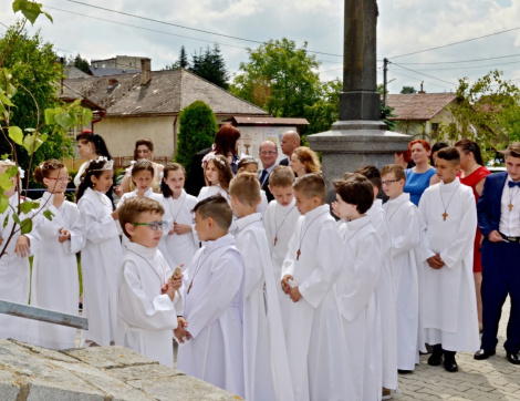 1. sv. prijímanie Pušovce 2019